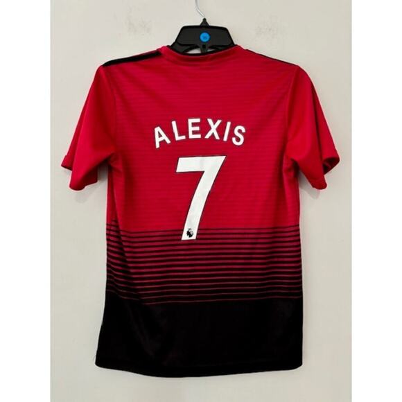 Manchester United Chevrolet Jersey Embroidered Patch Youth XL #7 Soccer - Picture 3 of 5